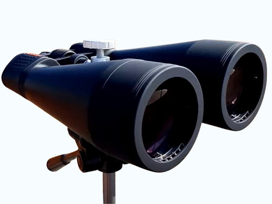 Foto con imagen de unos binoculares para astronomía Celestron SkyMaster 20x80