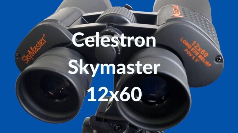 Imagen con prismáticos Celestron Skymaster 12x60
