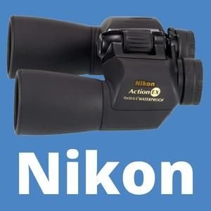 Imagen box marca prismáticos astronómicos Nikon