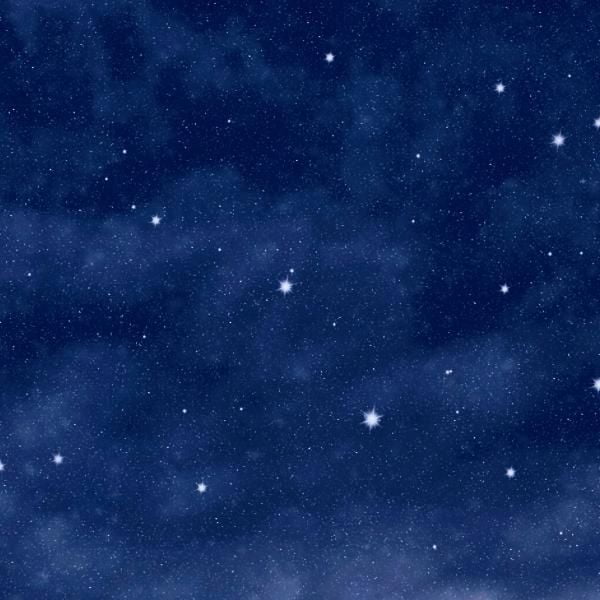 Imagen de estrellas en el cielo nocturno.